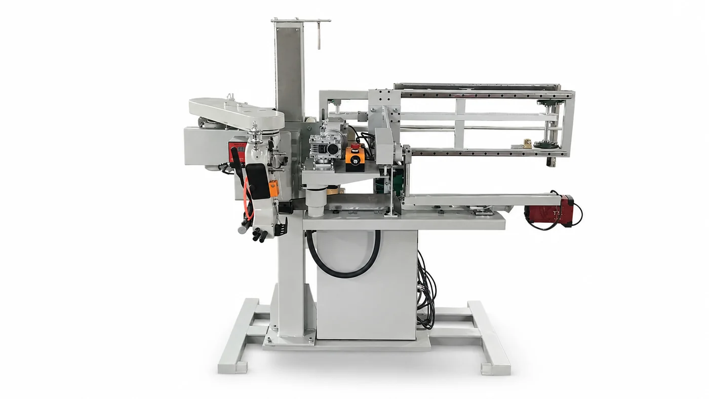 Compact Bag Clamping & Sewing Unit